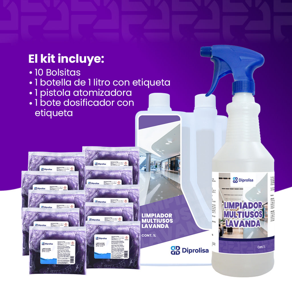 Limpiador Multiusos Industrial Lavanda 30 ml