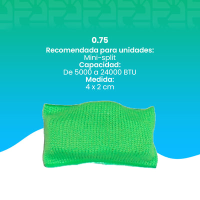 PASTILLA DE CUATERNARIO DE AMONIO PAN AC STRIP PAQ. 10 PIEZAS