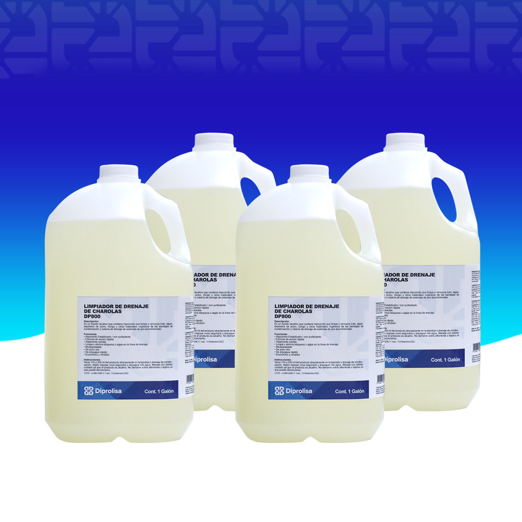 LIMPIADOR DRENAJE DE CHAROLAS 1 GAL