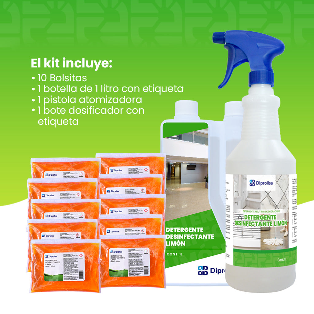 DETERGENTE DESINFECTANTE LIMÓN 100 ML