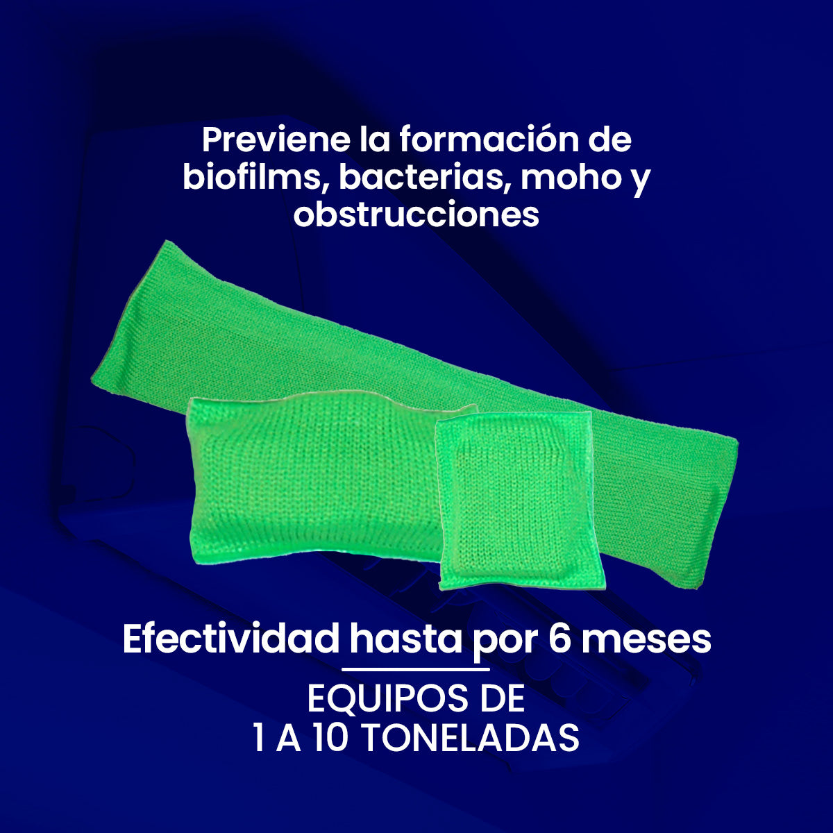 PASTILLA DE CUATERNARIO DE AMONIO PAN AC STRIP PAQ. 10 PIEZAS