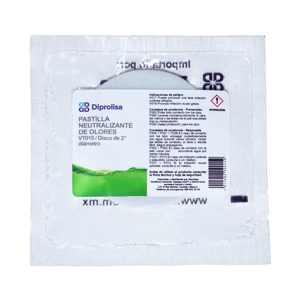 PASTILLA NEUTRALIZANTE DE OLORES EZ PAQ. 10 PIEZAS