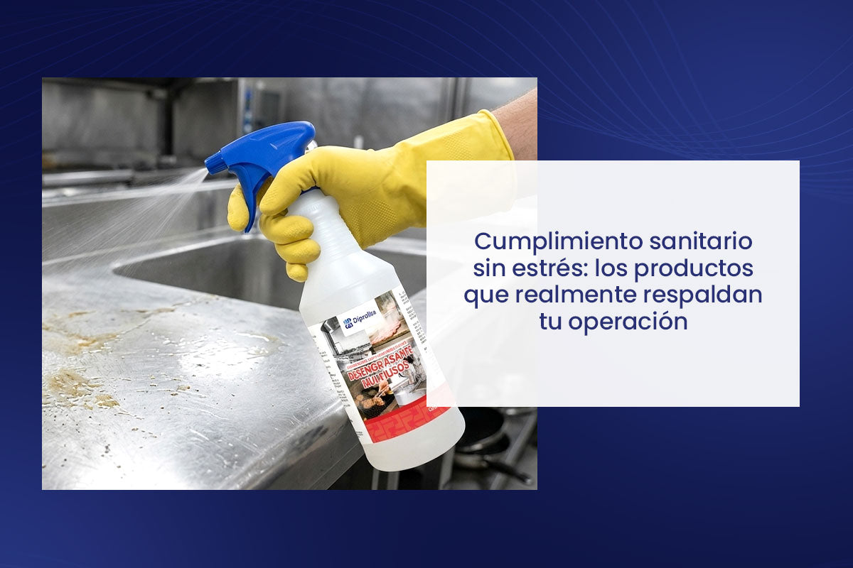 Cumplimiento sanitario sin estrés: los productos que realmente respaldan tu operación