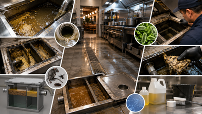 Trampas de grasa: el olor que delata una cocina mal cuidada