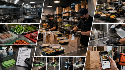 Cocinas fantasma y delivery: el nuevo reto de higiene que pocos negocios contemplan