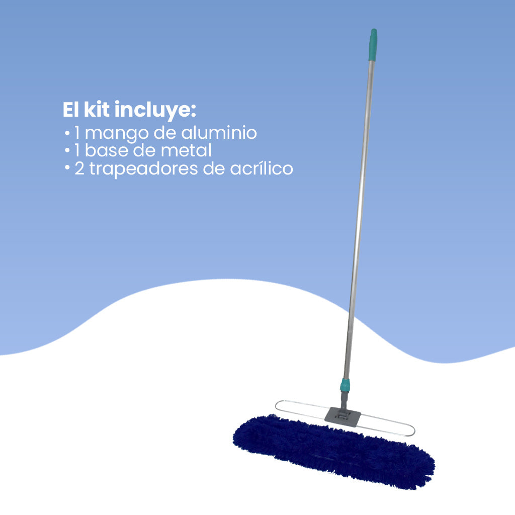KIT MOP SECO DE 60 CMS