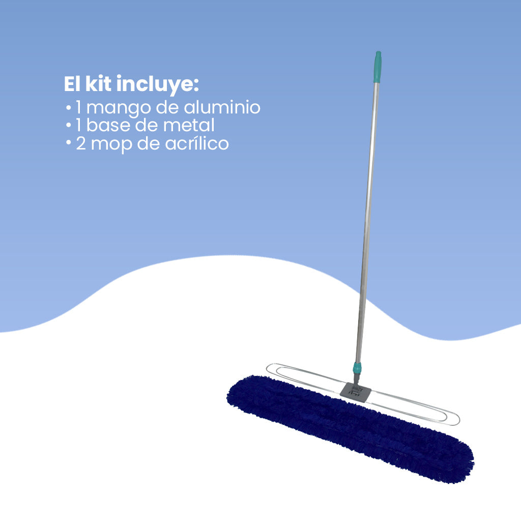 KIT MOP SECO DE 100 CMS.